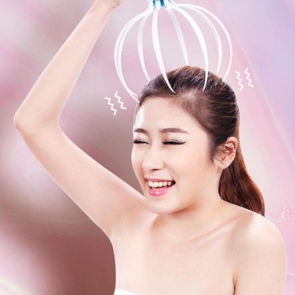 Head Massager Scalp Vibration Massage Eight Claw Electric Household Massager Head Masager Body Care - Image 5