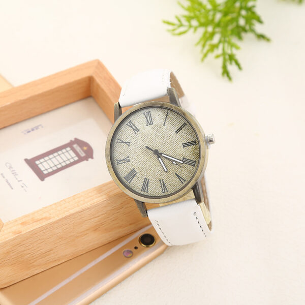 Women's Casual Denim Belt Quartz Watch