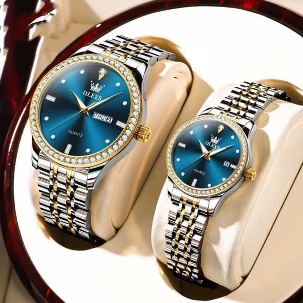 New Diamond-embedded Trendy Waterproof Watch - Image 7