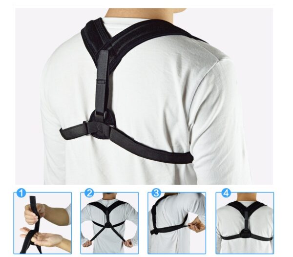 Medical Clavicle Posture Corrector Lower Back Correction Belt For Children - Image 5