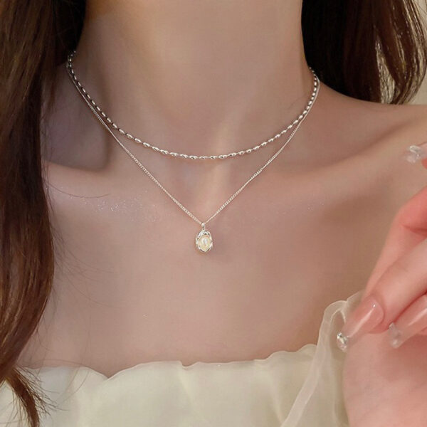 Special-interest Design All-match Pearl Temperament Clavicle Chain - Image 6