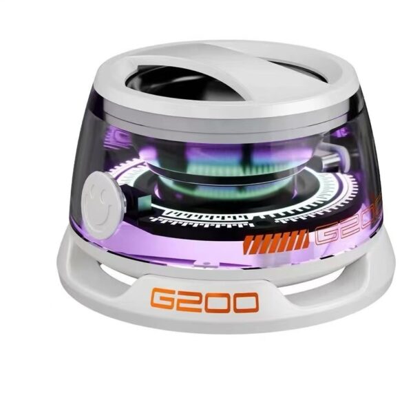 Portable Bluetooth Speaker G200 RGB Lighting Speaker BT5.3 Mini Sound Box 7 Hours Playback Magnetic Phone Holder - Image 8