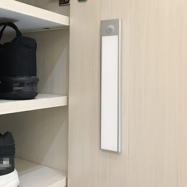 Motion Sensor LED Under Cabinet Light USB Rechargeable Wardrobe Closet Night Light For Kitchen Indoor Wall Lamps - Image 8