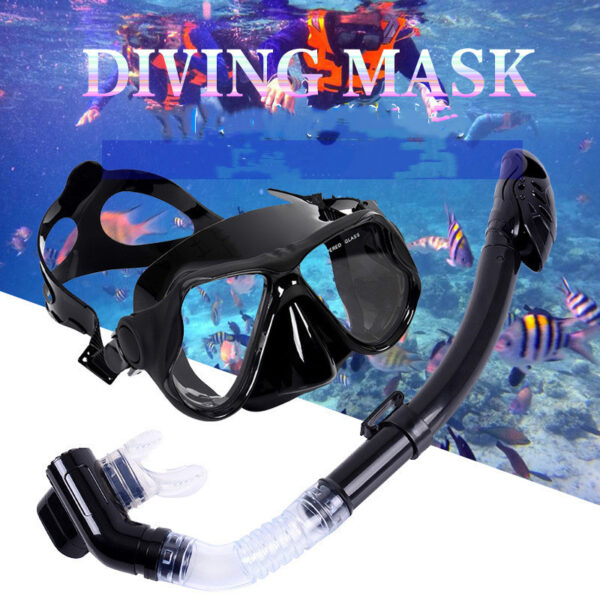 Waterproof Full Dry Semi-dry Snorkel Diving Goggles Equipment