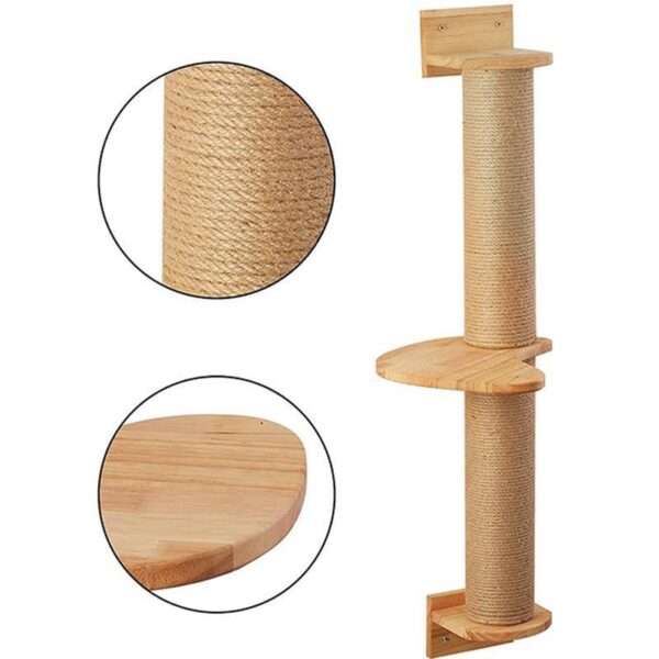 Cat Cordage Of Flax Grab Post Hanging Wall Jumping Platform - Image 2