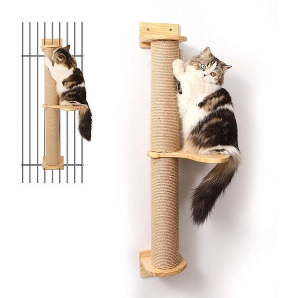 Cat Cordage Of Flax Grab Post Hanging Wall Jumping Platform - Image 5