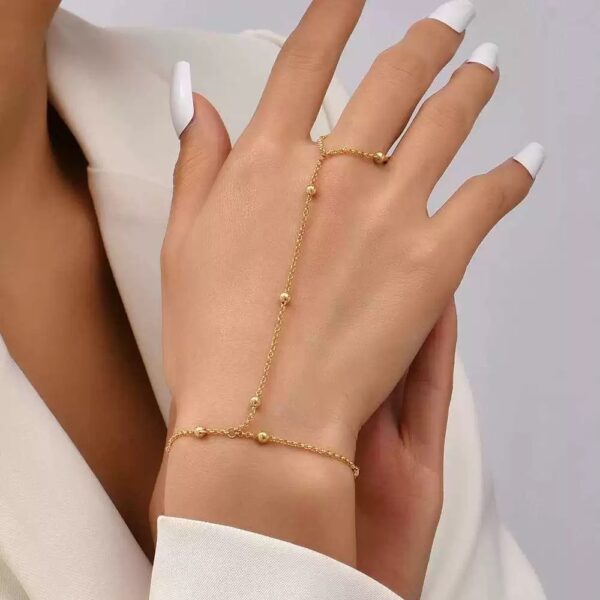 Fashion Special-interest Vintage Chain Finger Bracelet - Image 3